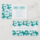 Search for hibiscus flower business cards Blue