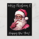 Search for naughty santa postcards Saint nicholas