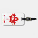 Search for canada flag luggage tags World flags