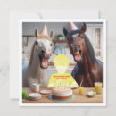 Search for funny face birthday cards Horse