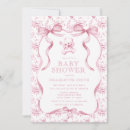 Search for pink toile invitations Elegant