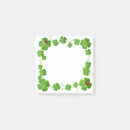 Search for clover leaf post it notes Shamrocks