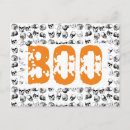 Search for halloween patterns postcards Boo