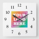 Search for business logo clocks Advertising