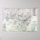 Search for route map posters Railroad