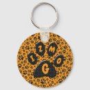 Search for orange polka dot key rings Black