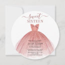 Search for glitter sweet 16 invitations Glam glamourous