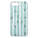 Search for bird in tree iphone cases Blue