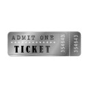Search for theatre return address labels Vintage