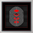 Search for hypnotic eye posters Optical illusion