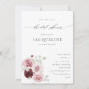 Search for burgundy bridal shower invitations Modern