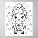 Search for winter colours posters For kids