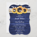 Search for blue and sunflower wedding invitations Elegant
