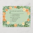 Search for spring wedding postcards Peach
