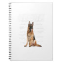 Search for german shepherd dog notebooks Dad