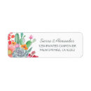 Search for southwestern return address labels Boho