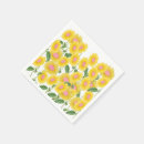 Search for sunflower napkins Rustic