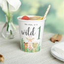 Search for 1st birthday party supplies Wild one