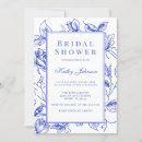 Search for chinoiserie bridal shower invitations French blue