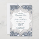 Search for lace engagement party invitations Vintage