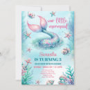 Search for mermaid tail birthday invitations Pink