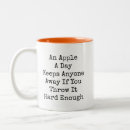 Search for funny apple mugs Introvert