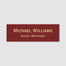 Search for gold name tags Employee