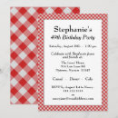 Search for check gingham pattern invitations Geometric
