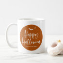 Search for burnt orange mugs Halloween