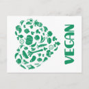 Search for love vegan postcards Vegetarian