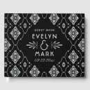 Search for art deco wedding guest books Vintage