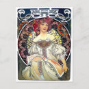 Search for vintage alphonse mucha postcards Antique
