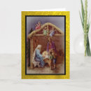 Search for vintage holy cards Manger scene