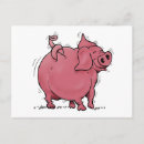 Search for pork horizontal postcards Cute