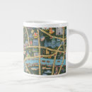 Search for historical coffee mugs Vintage map