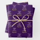 Search for purple and gold birthday Script