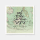 Search for the adventure begins napkins High school