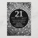 Search for disco 21st birthday invitations Twenty first birthday