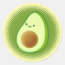 Search for avocado stickers Cartoon
