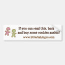 Search for baking bumper stickers Funny