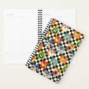 Search for black and white checkered planners Vintage
