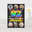 Search for 92nd birthday cards Ninety second birthday