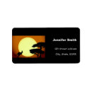 Search for kangaroo return address labels Aussie