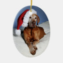 Search for vizsla christmas tree decorations Viszla