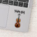 Search for cute violin stickers Instrument