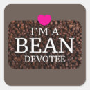 Search for coffee bean stickers Heart