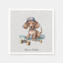 Search for dachshund napkins Baby shower