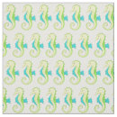 Search for blue beach fabric Seahorse