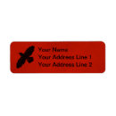 Search for winter sports return address labels Blue