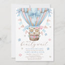 Search for boy girl twins invitations Teddy bear